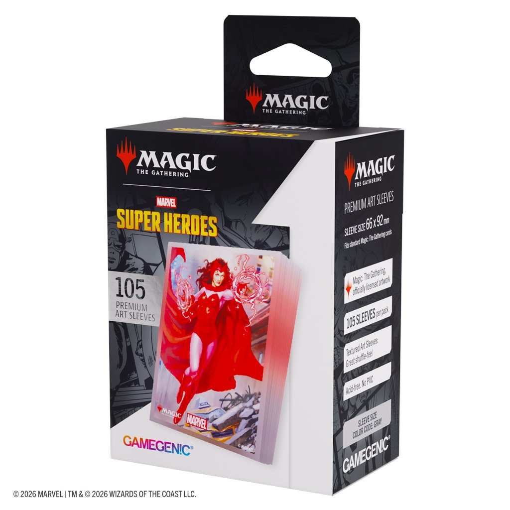 MTG Marvel SH Art Sleeves The Scarlet Witch - Accesorios y Marketing Coleccionable - Frikibase.com