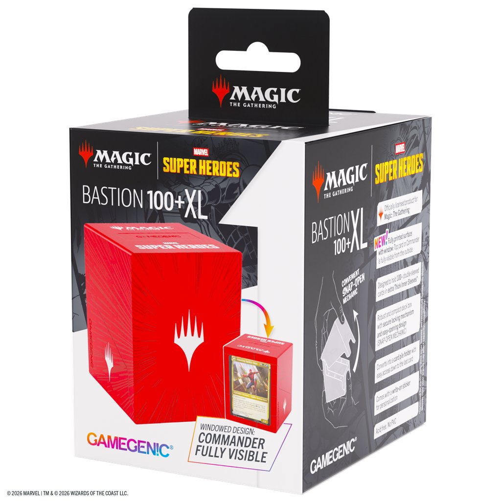 MTG Marvel SH Bastion 100+ XL Comic Burst Red - Accesorios y Marketing Coleccionable - Frikibase.com