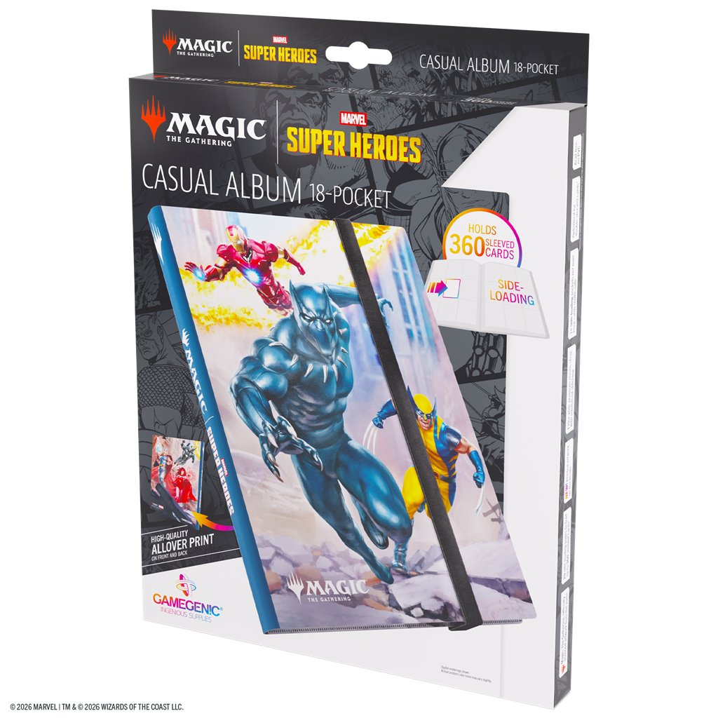 MTG Marvel SH Casual Album 18 Marvel Super Heroes - Accesorios y Marketing Coleccionable - Frikibase.com