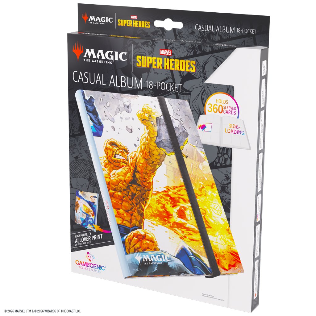 MTG Marvel SH Casual Album 18 The Fantastic Four - Accesorios y Marketing Coleccionable - Frikibase.com