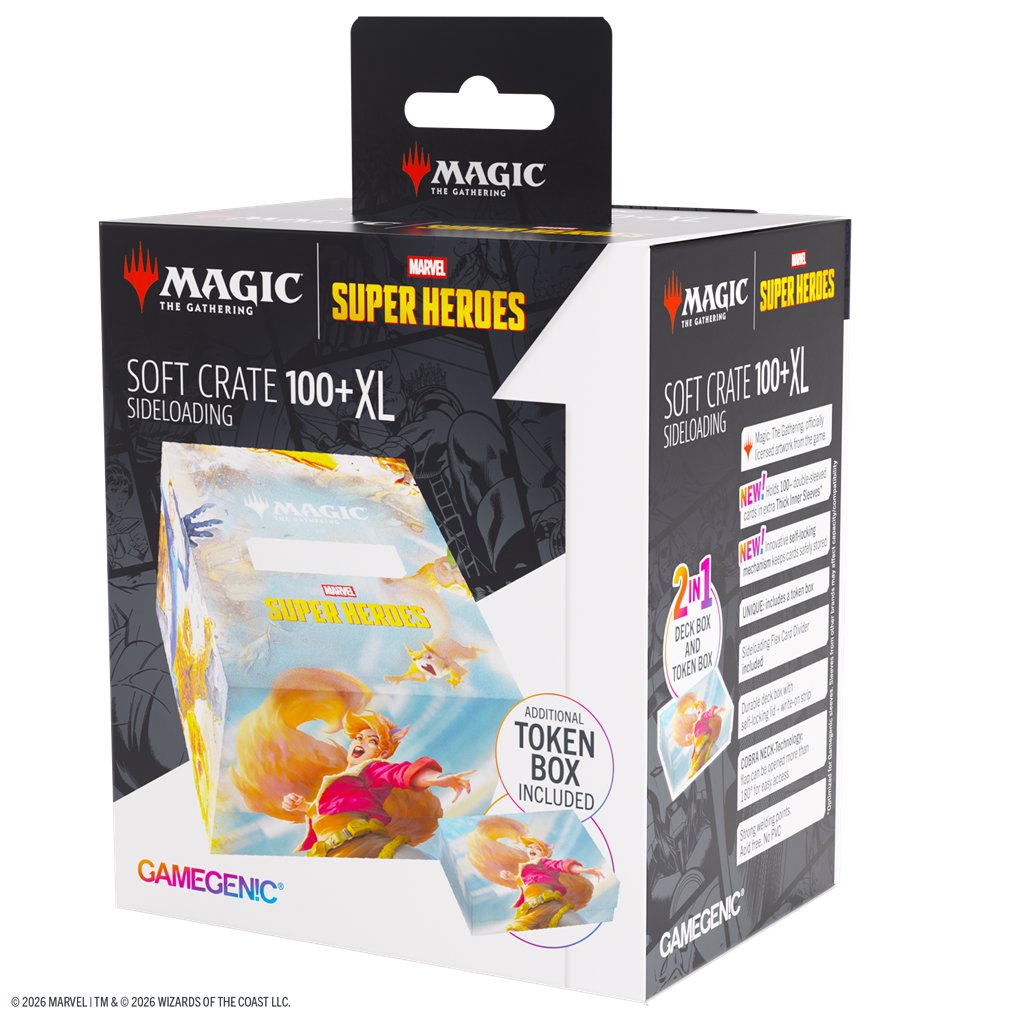 MTG Marvel SH Crate The Fantastic Four/Go Nuts! - Accesorios y Marketing Coleccionable - Frikibase.com