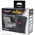 MTG Marvel SH Double Sleeving Comic Burst Black - Accesorios y Marketing Coleccionable - Frikibase.com