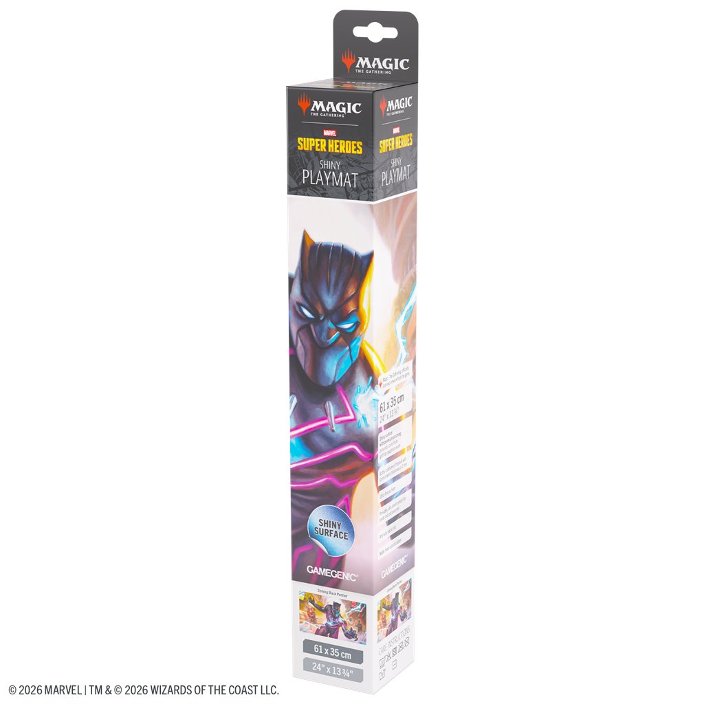 MTG Marvel SH Playmat Striking Black Panther - Accesorios y Marketing Coleccionable - Frikibase.com