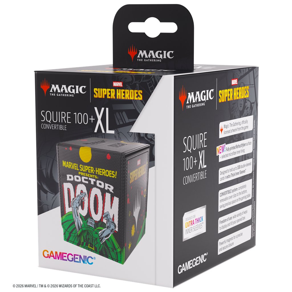 MTG Marvel SH Squire 100+ XL Doctor Doom - Accesorios y Marketing Coleccionable - Frikibase.com
