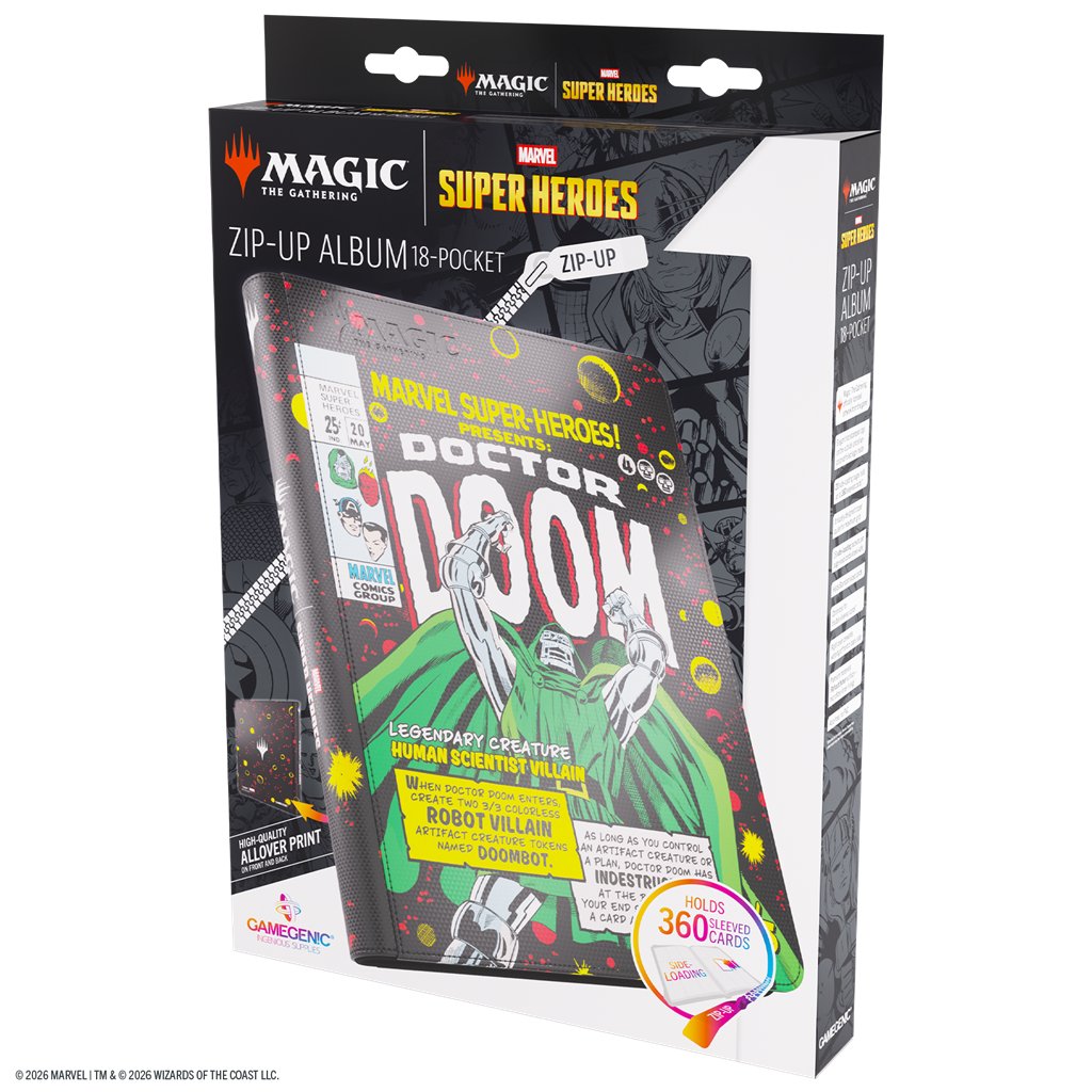 MTG Marvel SH ZipUp 18 Doctor Doom - Accesorios y Marketing Coleccionable - Frikibase.com