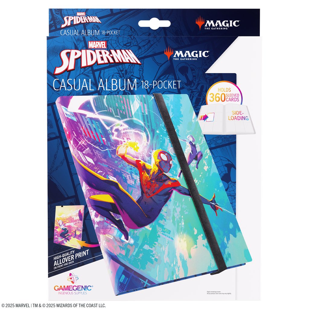 MTG Marvel's Spider-Man Album 18-Pocket - Accesorios y Marketing Coleccionable - Frikibase.com