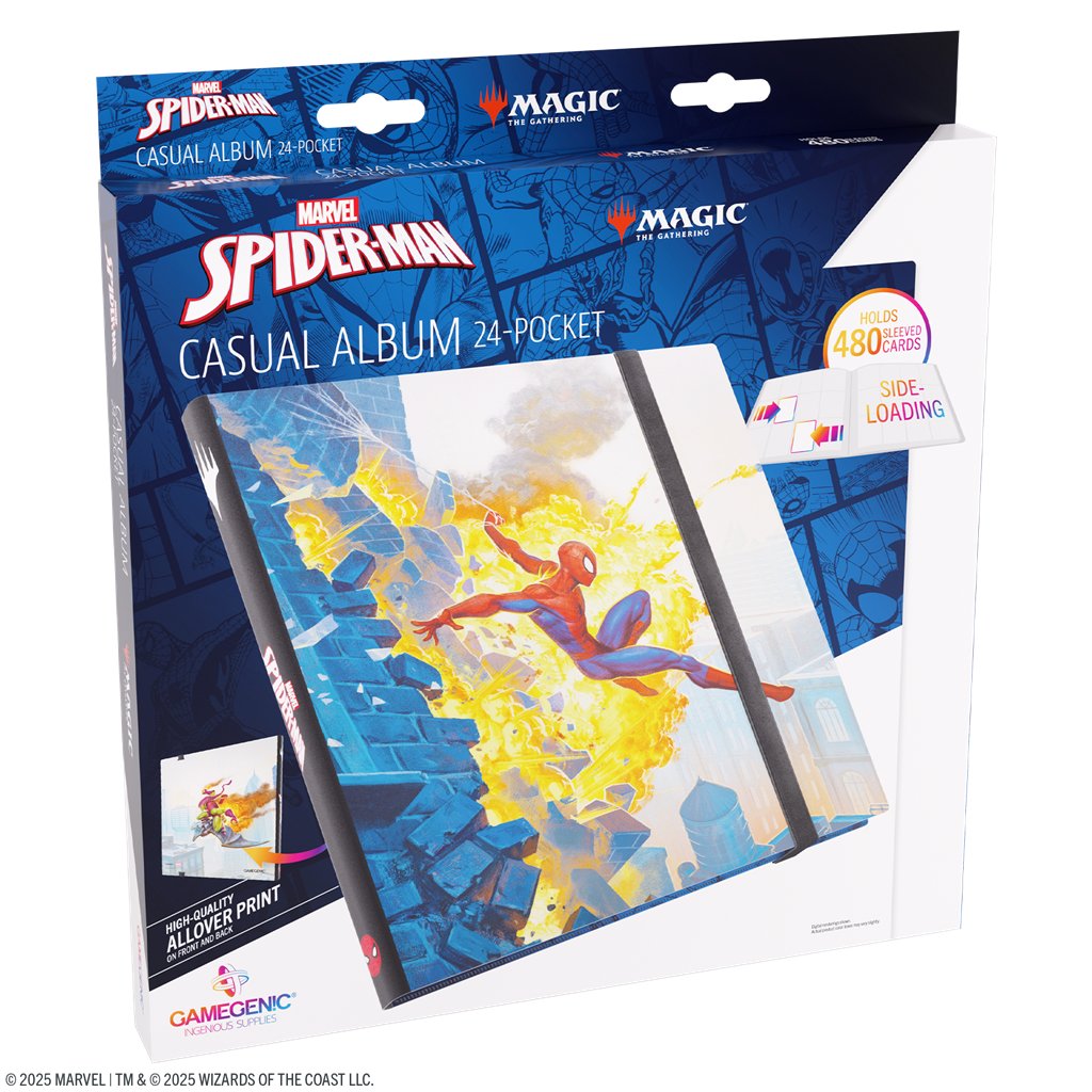 MTG Marvel's Spider-Man Album 24-Pocket - Accesorios y Marketing Coleccionable - Frikibase.com