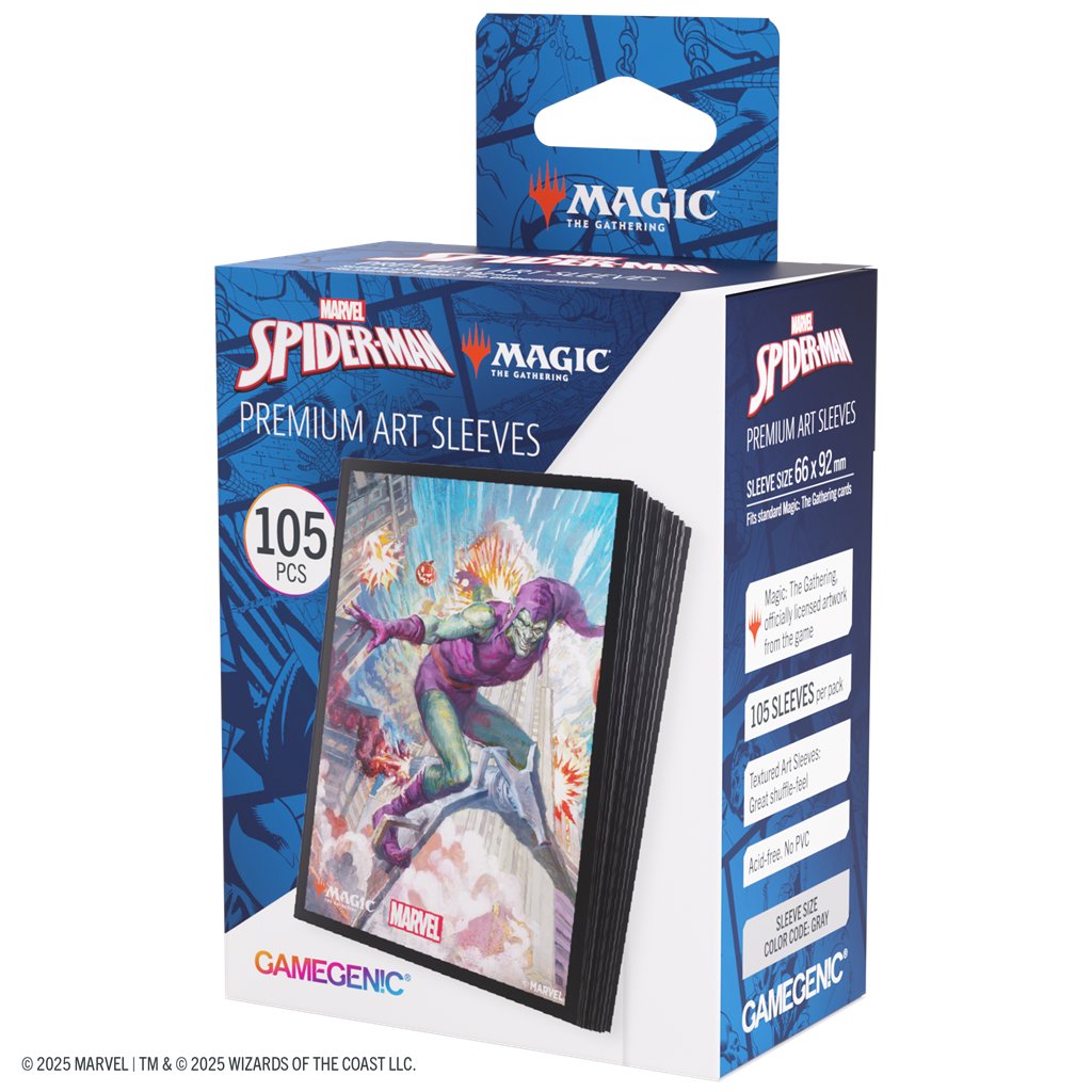 MTG Marvel's Spider-Man Sleeves Green Goblin - Accesorios y Marketing Coleccionable - Frikibase.com