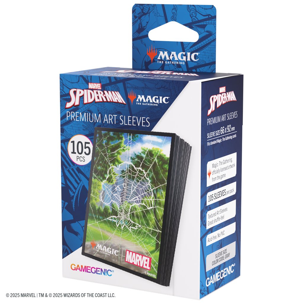 MTG Marvel's Spider-Man Sleeves Spider-Man Forest - Accesorios y Marketing Coleccionable - Frikibase.com