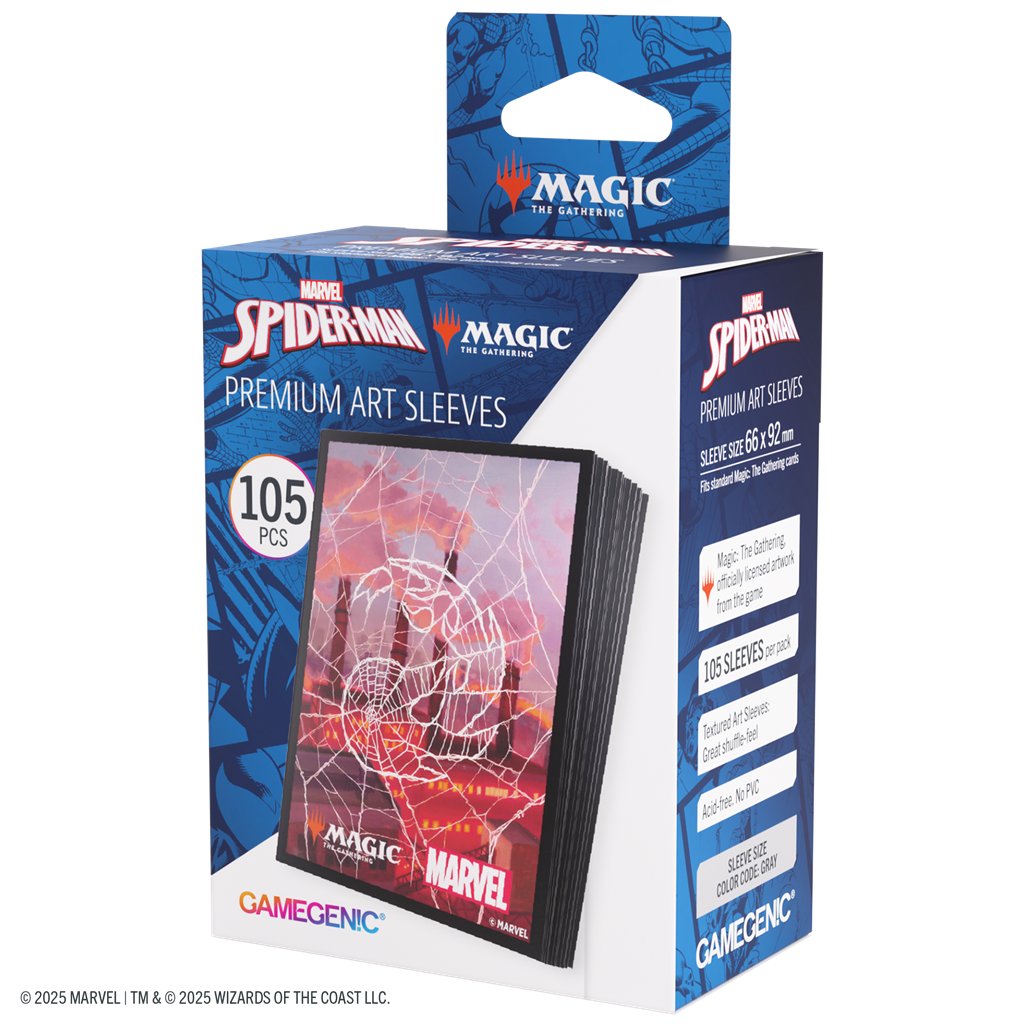 MTG Marvel's Spider-Man Sleeves Spider-Man Mountai - Accesorios y Marketing Coleccionable - Frikibase.com