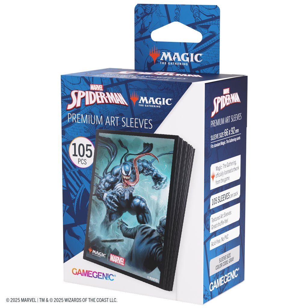 MTG Marvel's Spider-Man Sleeves Venom - Accesorios y Marketing Coleccionable - Frikibase.com