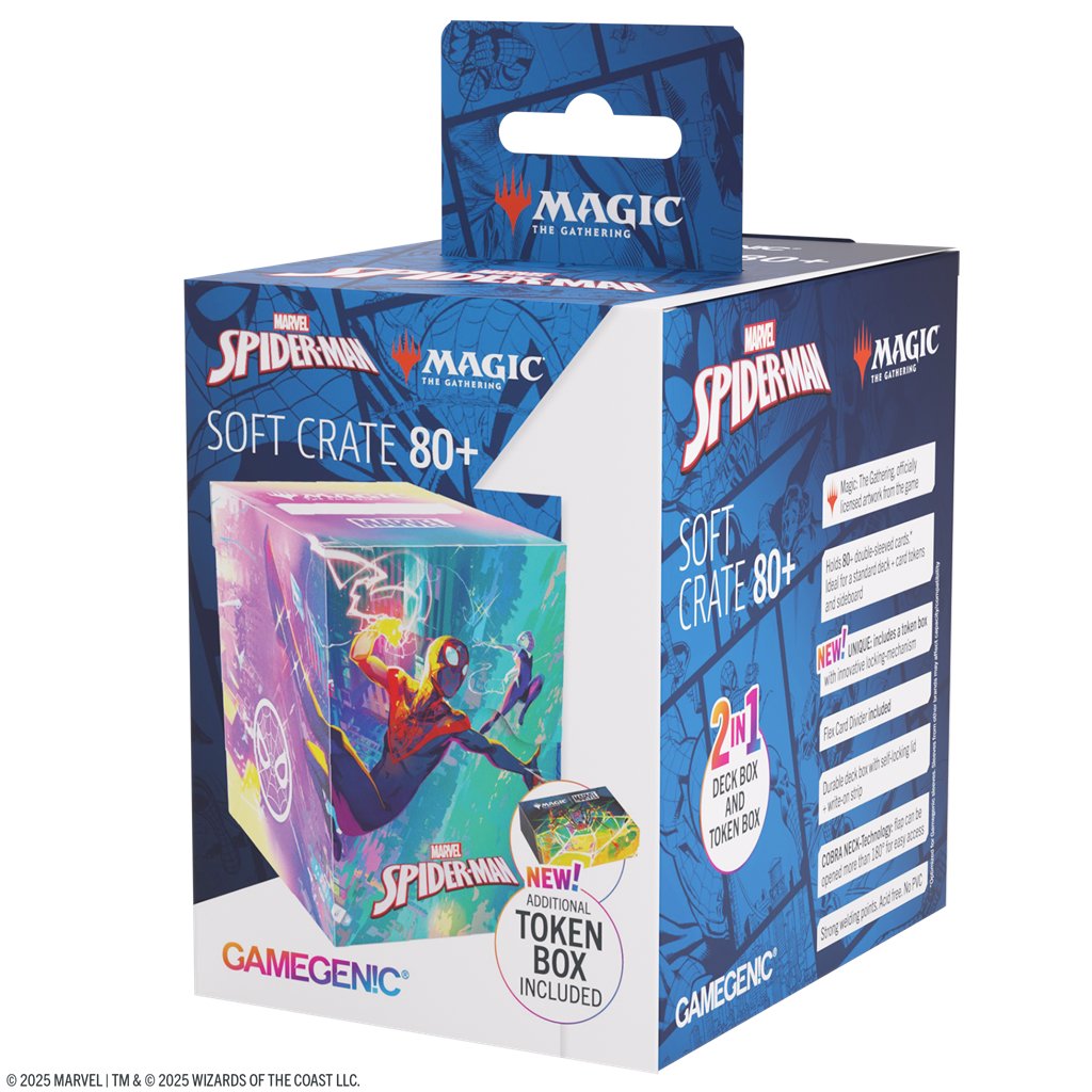 MTG Marvel's Spider-Man Soft Crate 80+ - Accesorios y Marketing Coleccionable - Frikibase.com