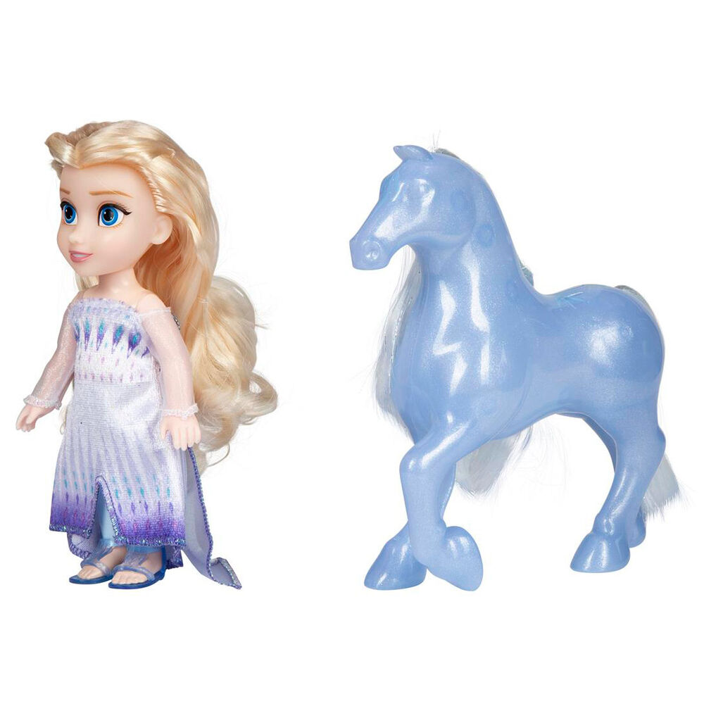 Muñeca Elsa + Nokk Frozen Disney 15cm - Frikibase.com