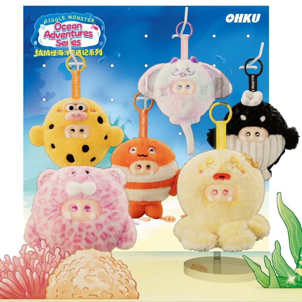 Muñeco sorpresa Ocean Adventures Series Giggle Monster surtido - Frikibase.com