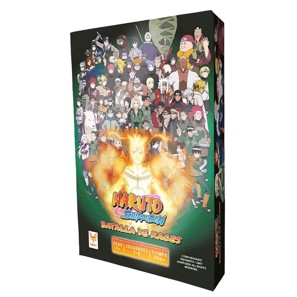 Naruto Shippuden: Batalla de Kages - Juego de tablero - Frikibase.com