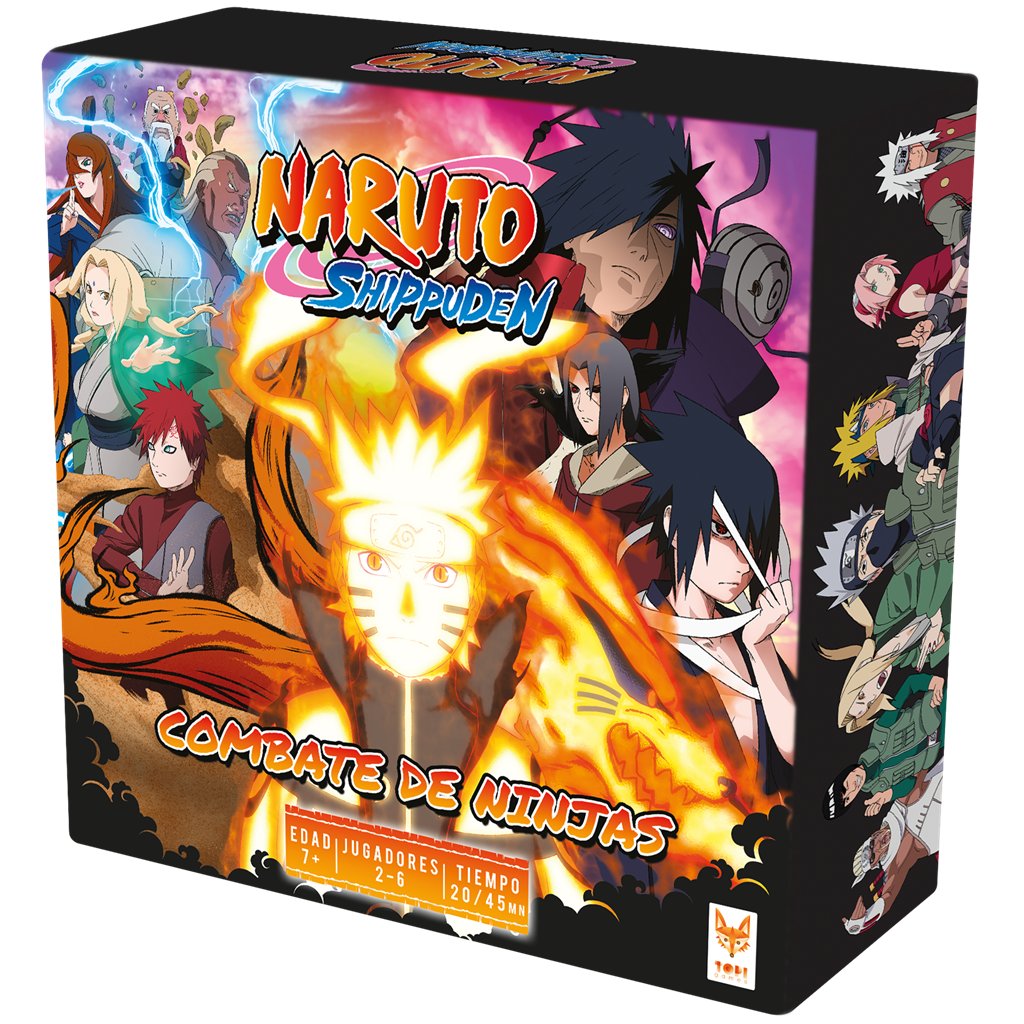 Naruto Shippuden: Combate de Ninjas - Juego de tablero - Frikibase.com