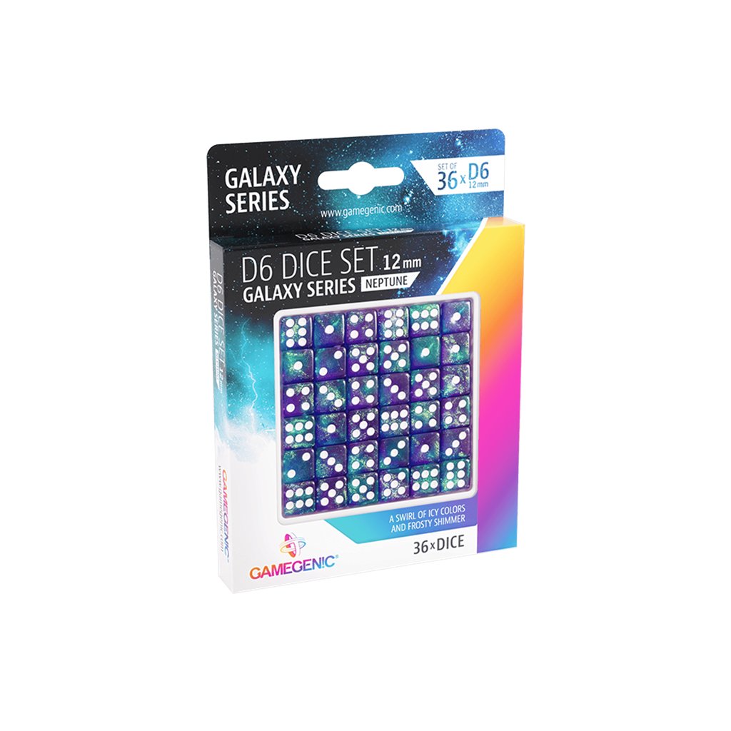 Neptune D6 Dice Set 12 mm (36 pcs) - Accesorios y Marketing Coleccionable - Frikibase.com