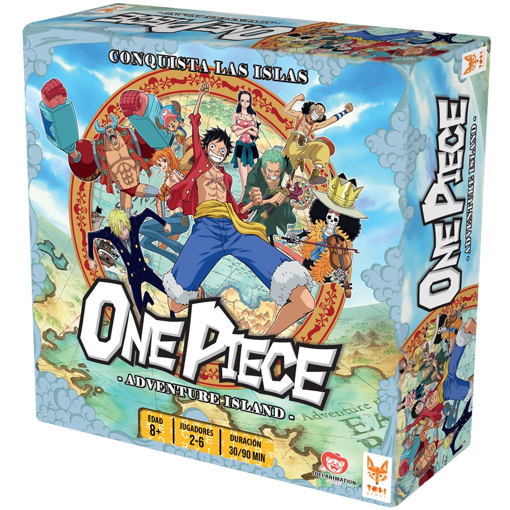 One Piece: Adventure Island - Juego de tablero - Frikibase.com