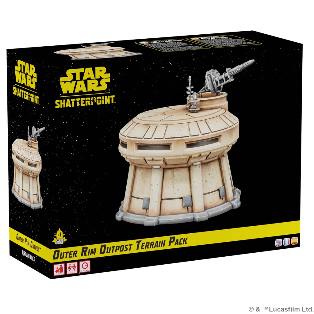 Outer Rim Outpost Terrain Pack - Juego de Miniaturas - Frikibase.com