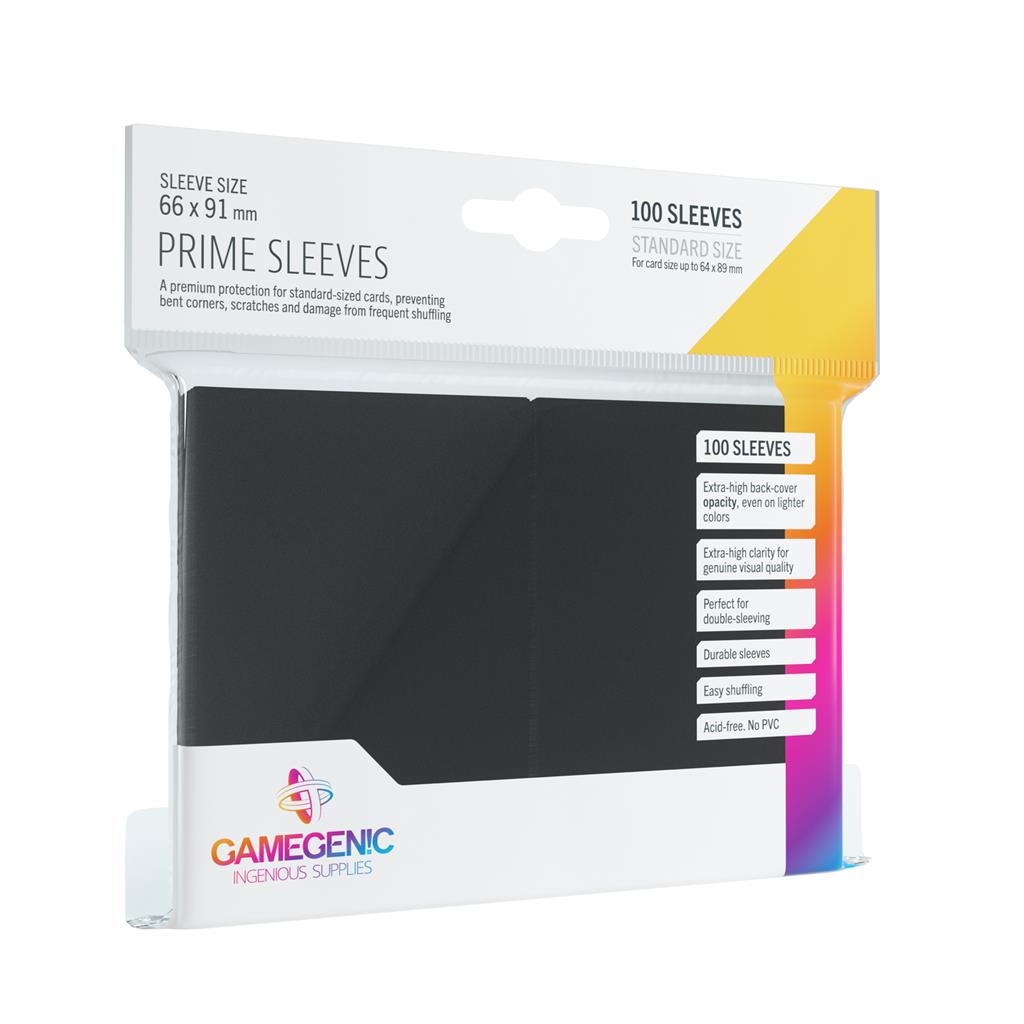 Pack Prime Sleeves Black (100) - Accesorios y Marketing Coleccionable - Frikibase.com