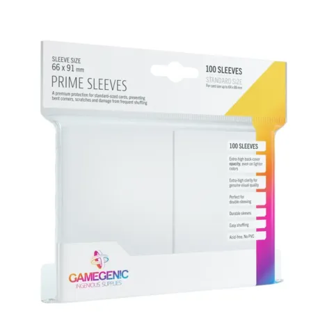 Pack Prime Sleeves White (100) - Accesorios y Marketing Coleccionable - Frikibase.com