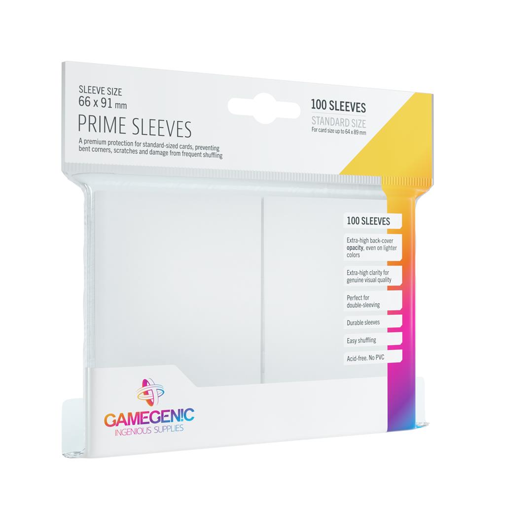 Pack Prime Sleeves White (100) - Accesorios y Marketing Coleccionable - Frikibase.com