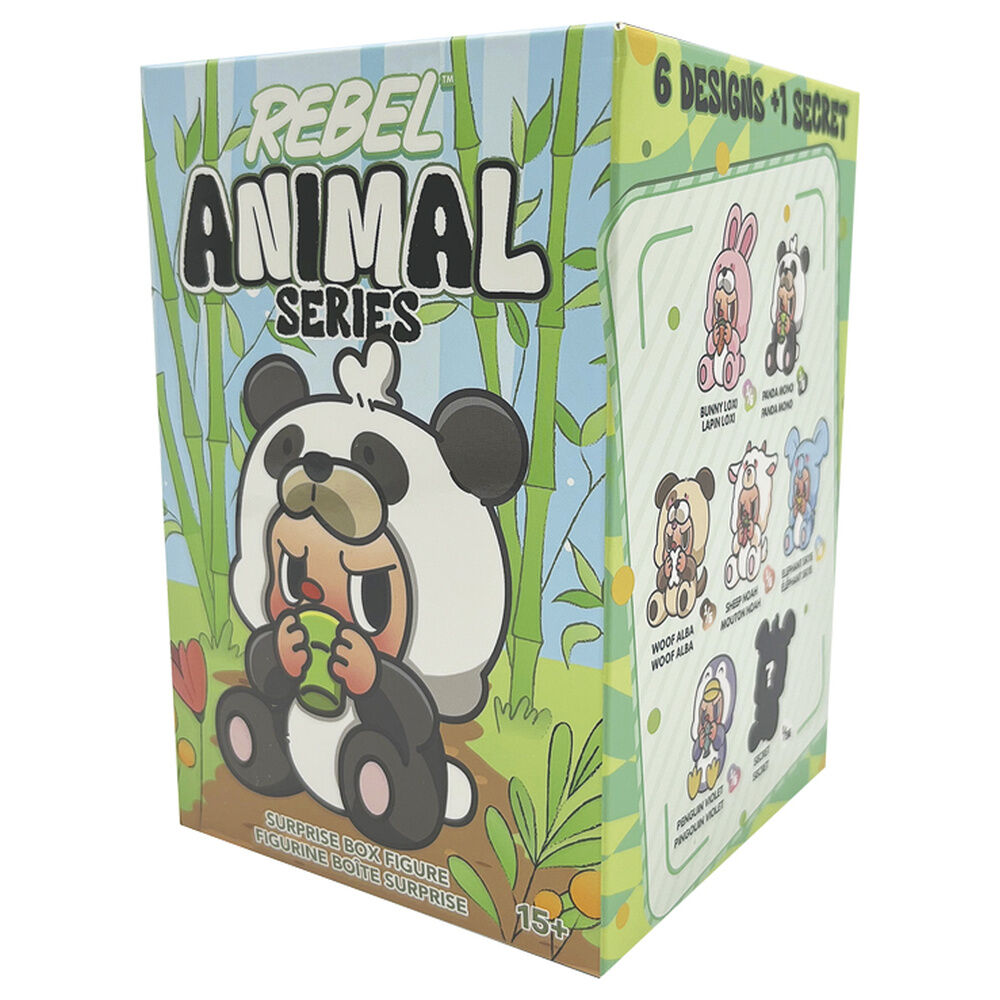 Peluche Animal Series Rebel Bears 15cm surtido