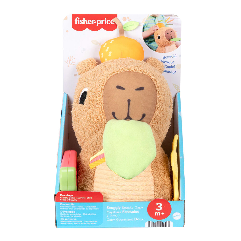 Peluche Capibara Estimulos y Juego - Frikibase.com