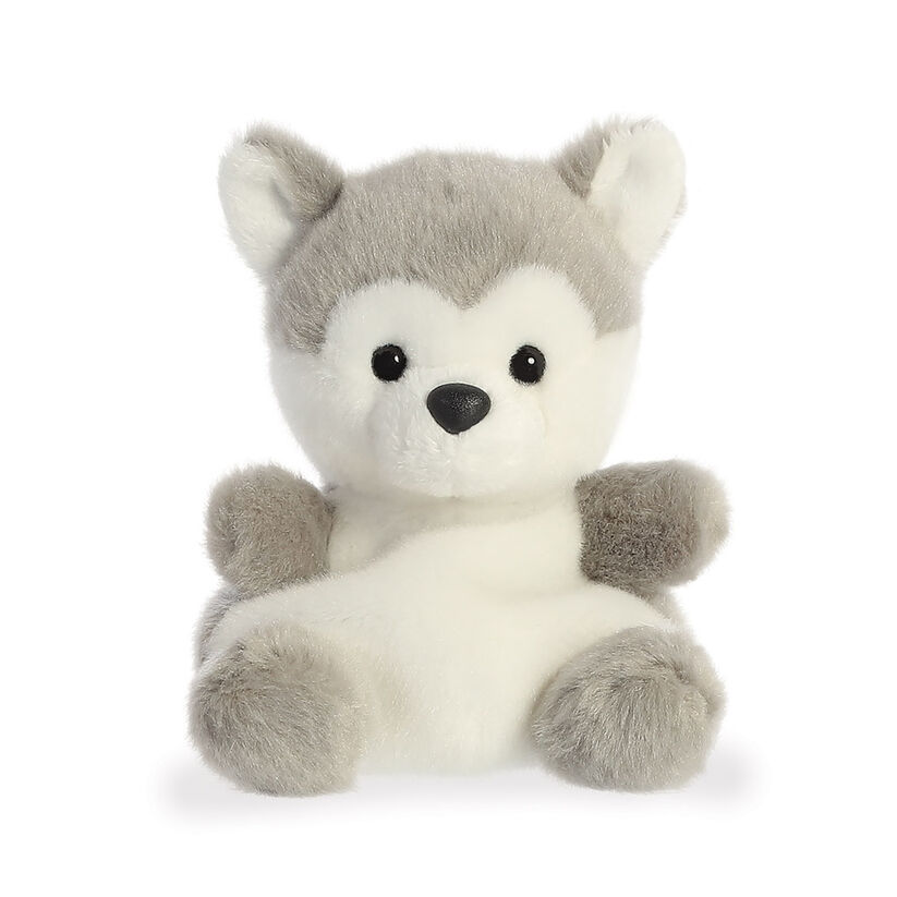 Peluche Husky Palm Pals 13cm - Frikibase.com