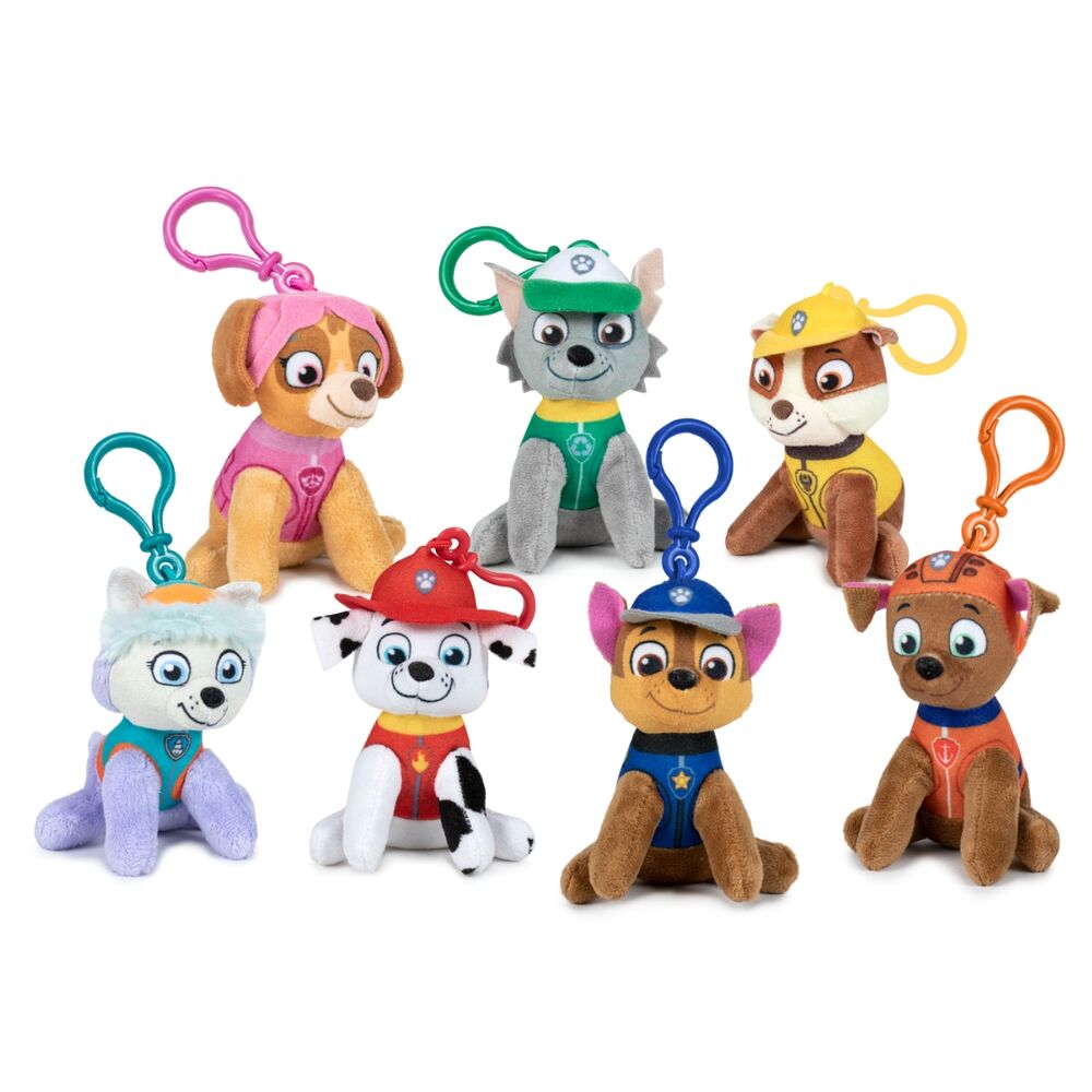 Peluche llavero Patrulla Canina Paw Patrol 10cm surtido - Frikibase.com