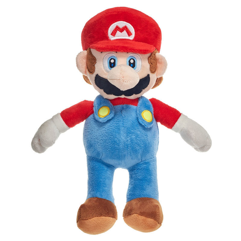 Peluche Mario Super Mario Bros soft 35cm - Frikibase.com