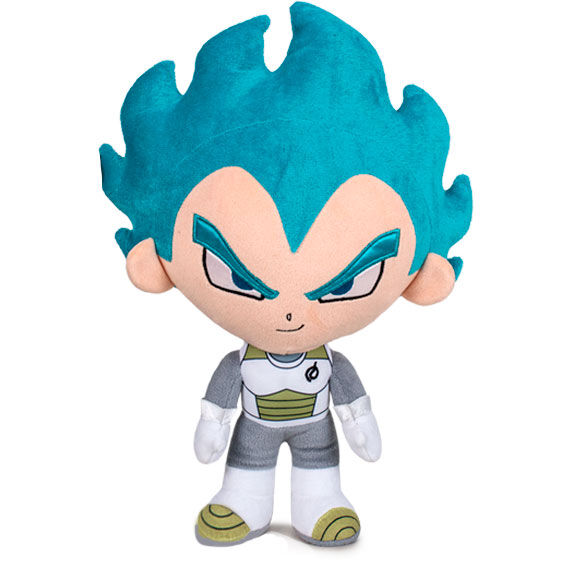 Peluche Vegeta Super Saiyan Go Super Saiyan Blue Dragon Ball 31cm - Frikibase.com