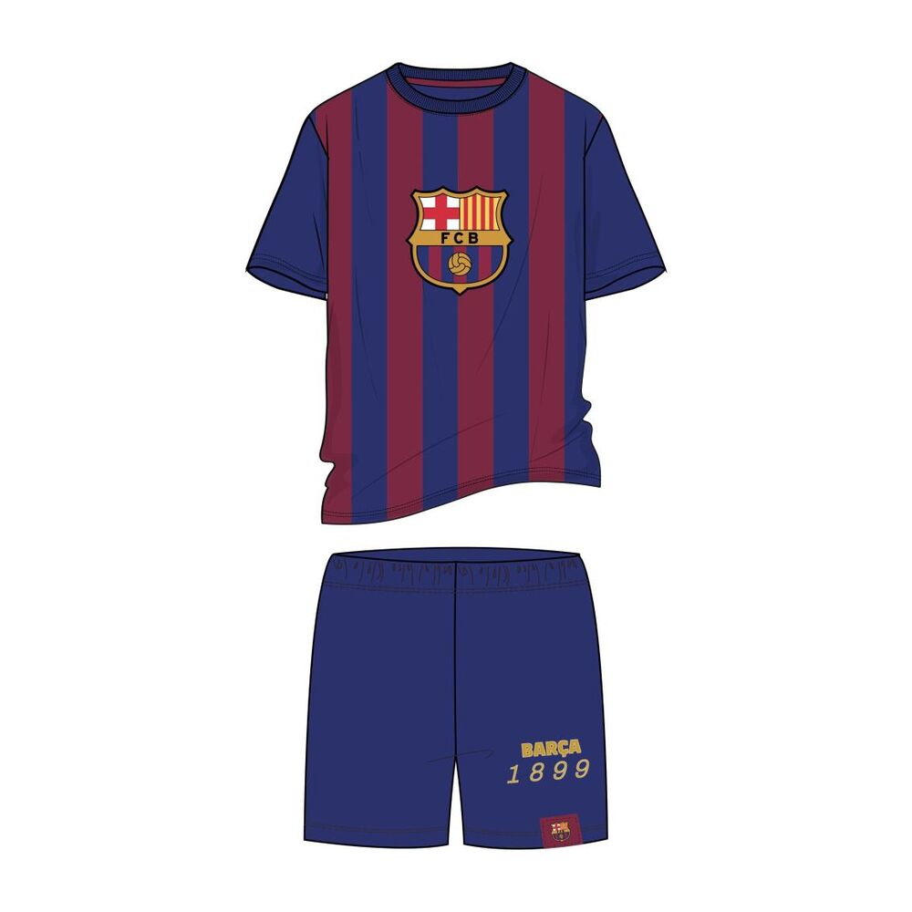 Pijama F.C. Barcelona adulto - Frikibase.com