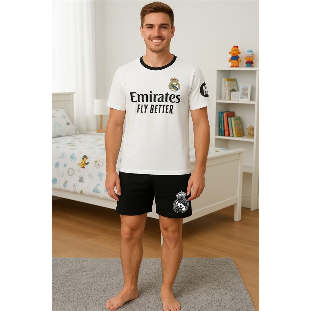 Pijama Real Madrid algodon adulto - Frikibase.com