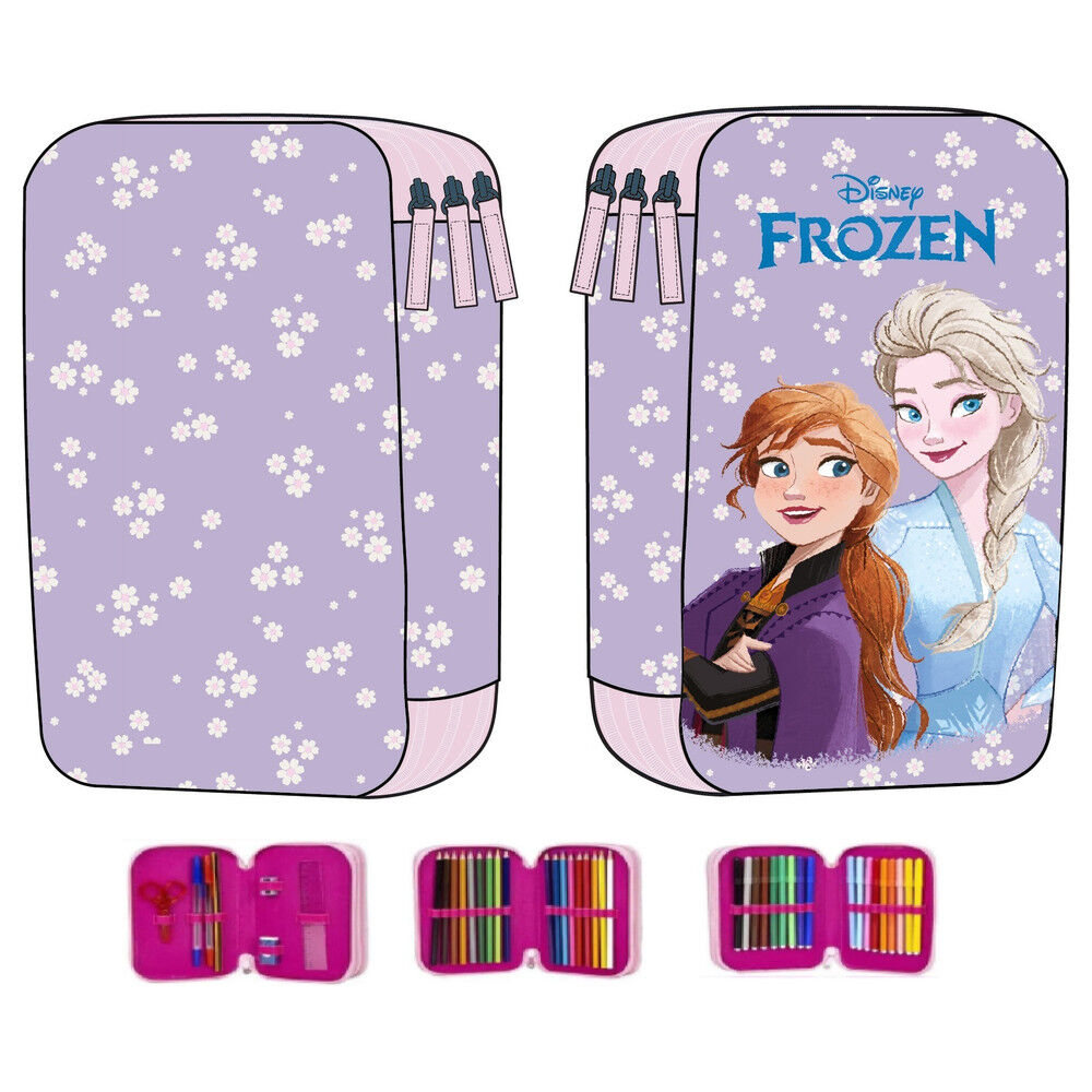 Plumier Frozen Disney Triple - Frikibase.com