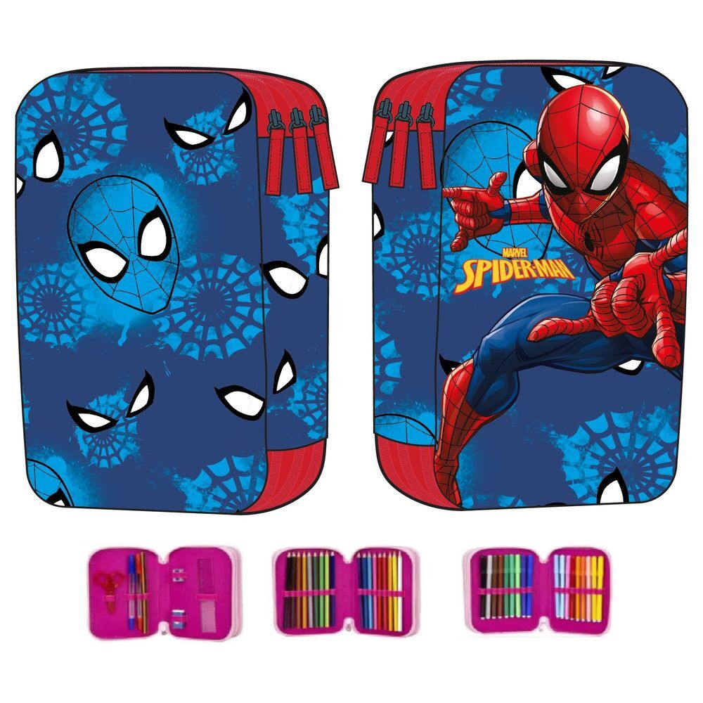 Plumier Spiderman Marvel triple - Frikibase.com