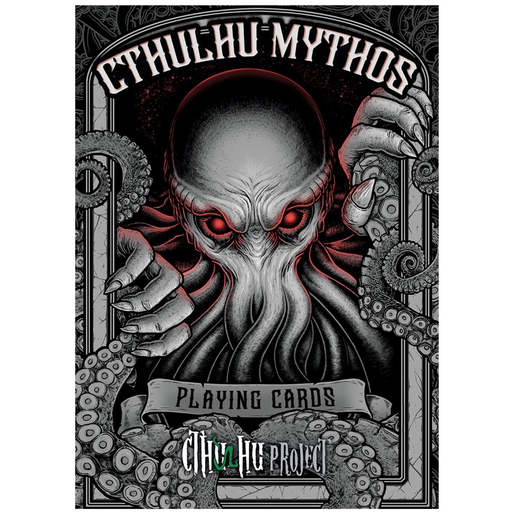 Poker Cthulhu Mythos Black Edition - Juego de Cartas - Frikibase.com