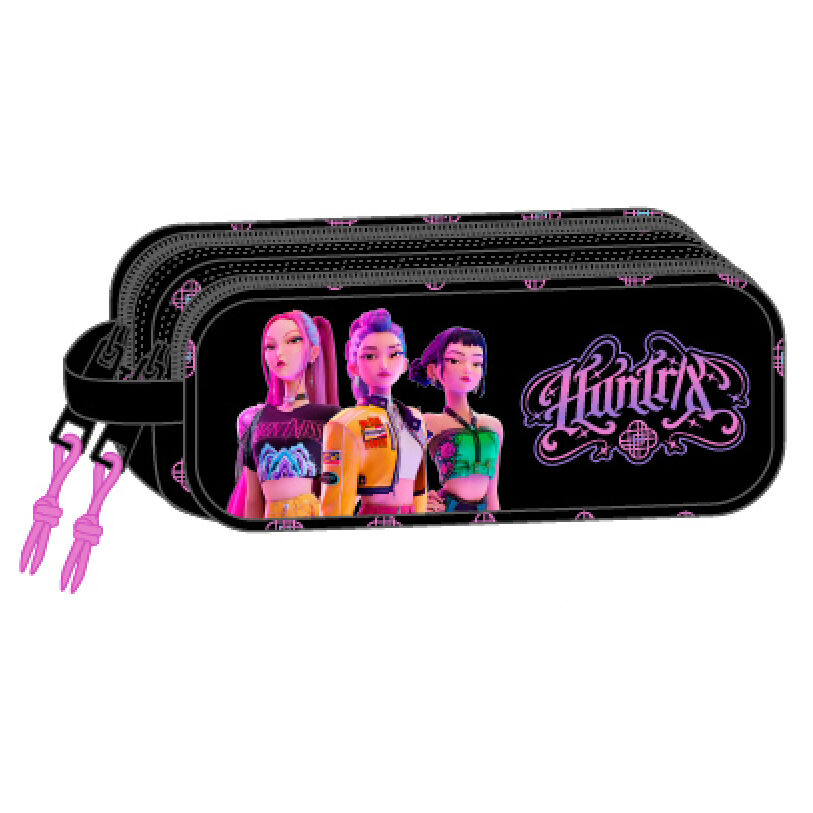 Portatodo 3D Negra KPop Demon Hunters doble - Frikibase.com