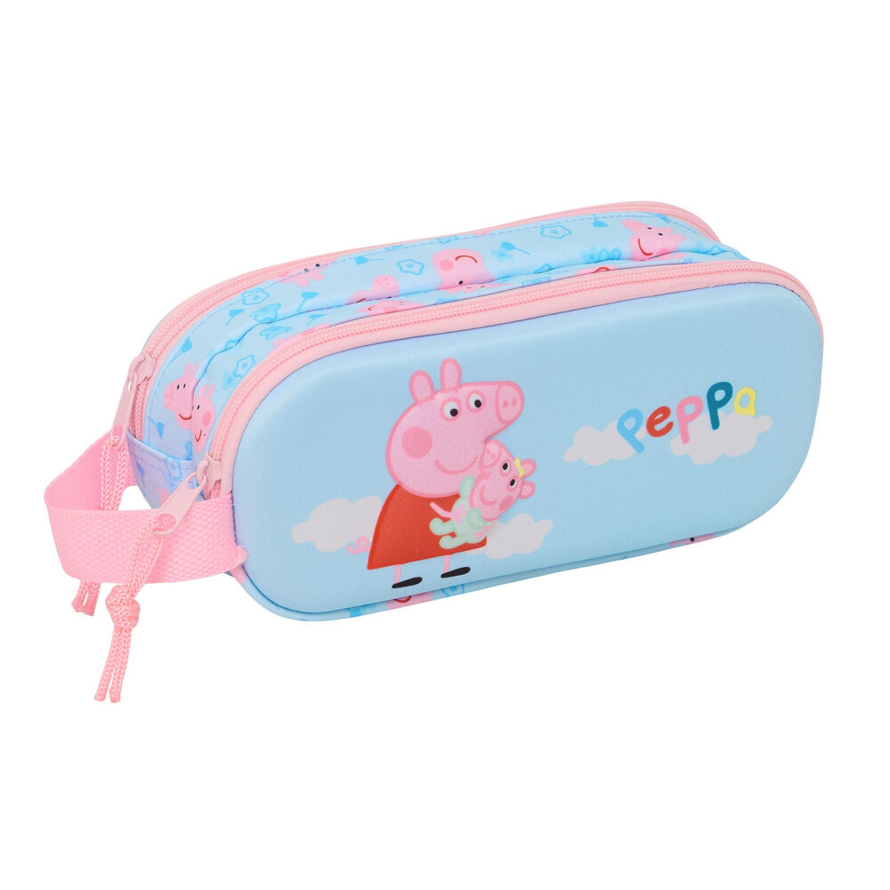 Portatodo 3D Peppa Pig doble - Frikibase.com