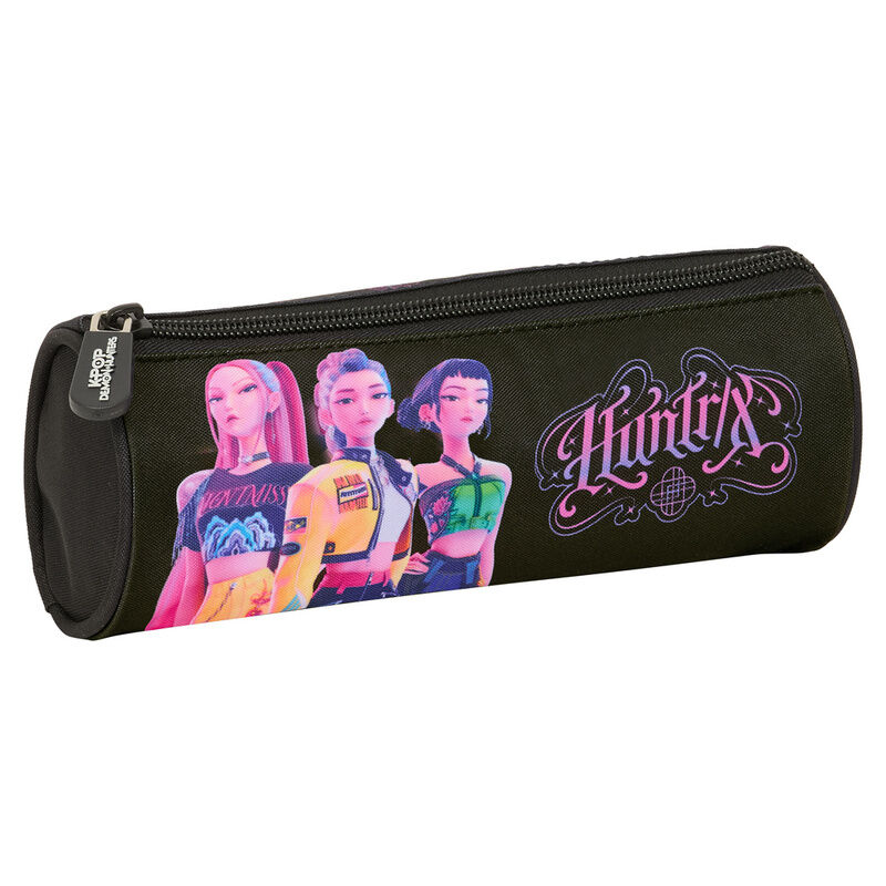 Portatodo redondo Negra Kpop Demon Hunters - Frikibase.com