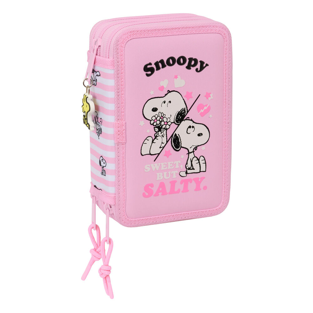 Portatodo Snoopy triple 37pzs - Frikibase.com