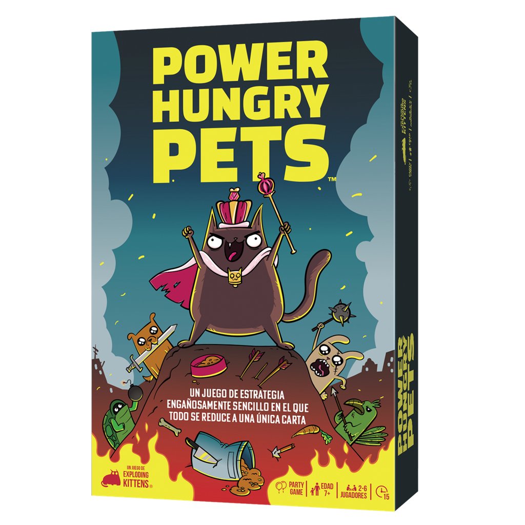 Power Hungry Pets - Juego de Cartas - Frikibase.com