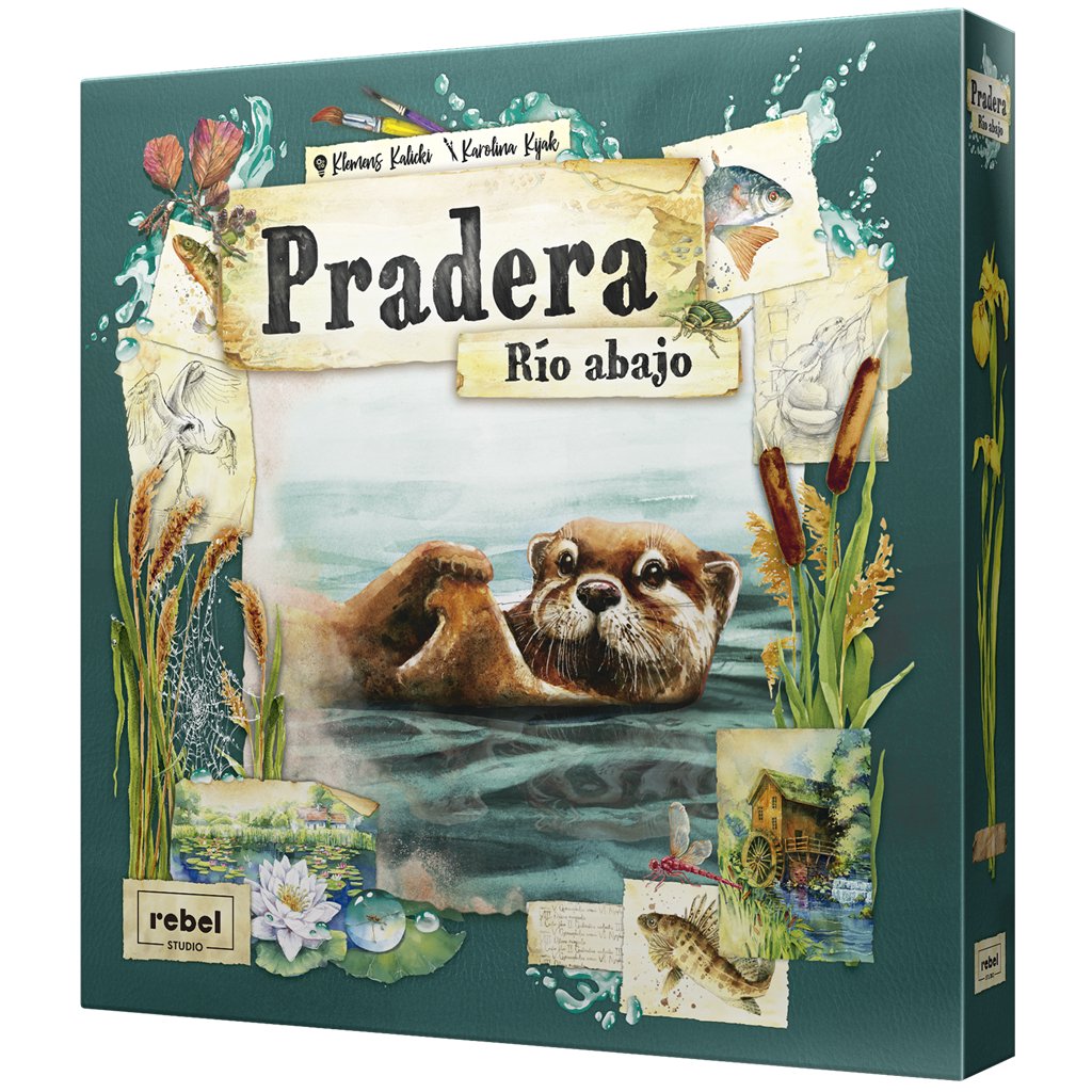 Pradera: Río abajo - Juego de tablero - Frikibase.com