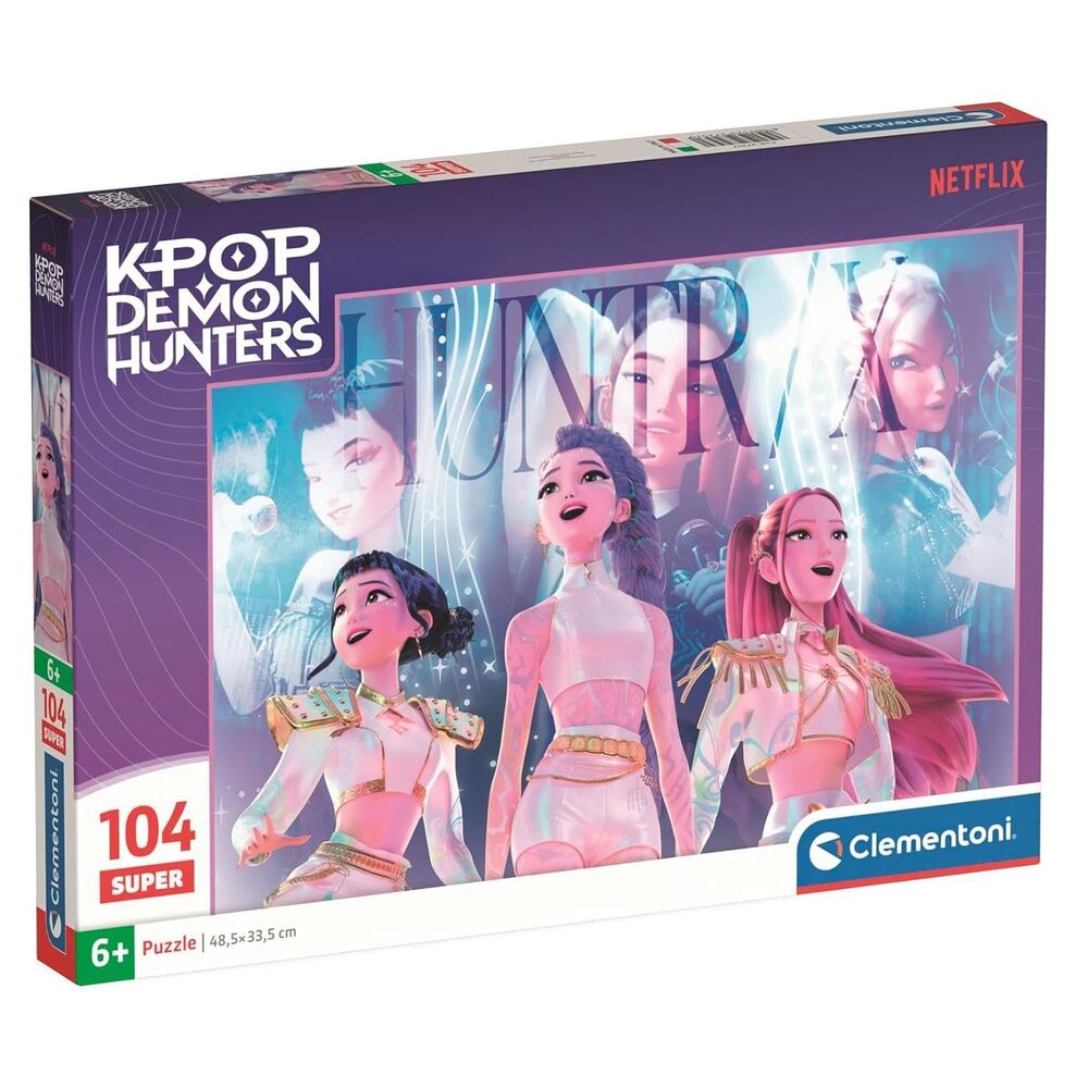 Puzzle 1 Super Kpop Demon Hunters 104pzs - Frikibase.com