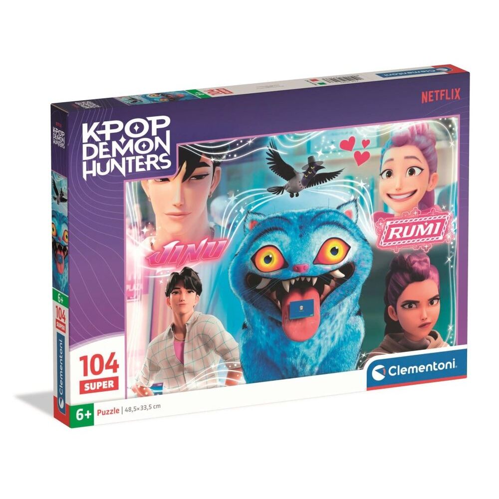 Puzzle 3 Super Kpop Demon Hunters 104pzs - Frikibase.com