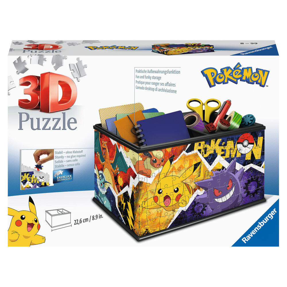 Puzzle 3D Box Pokemon 216pzs - Frikibase.com