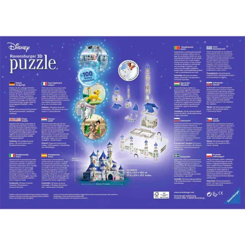 Puzzle 3D Castillo Disney 216pz - Frikibase.com