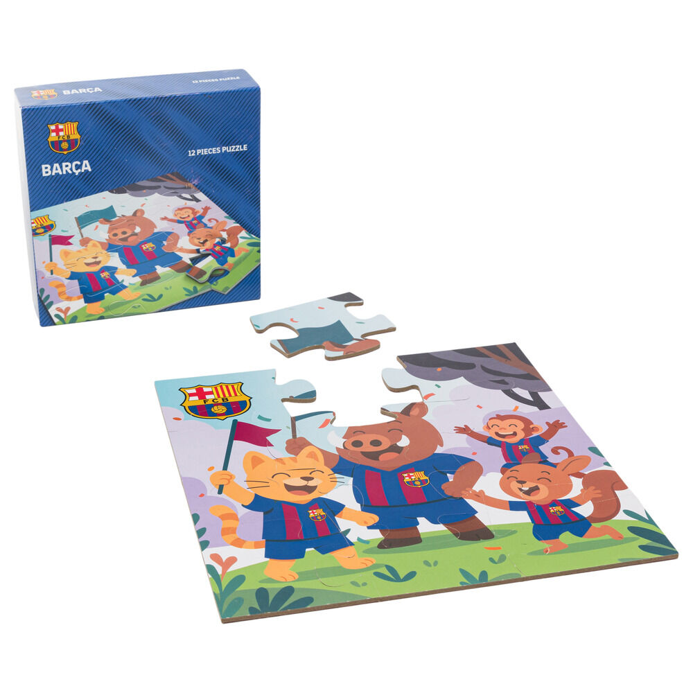 Puzzle F.C. Barcelona 12pzs - Frikibase.com