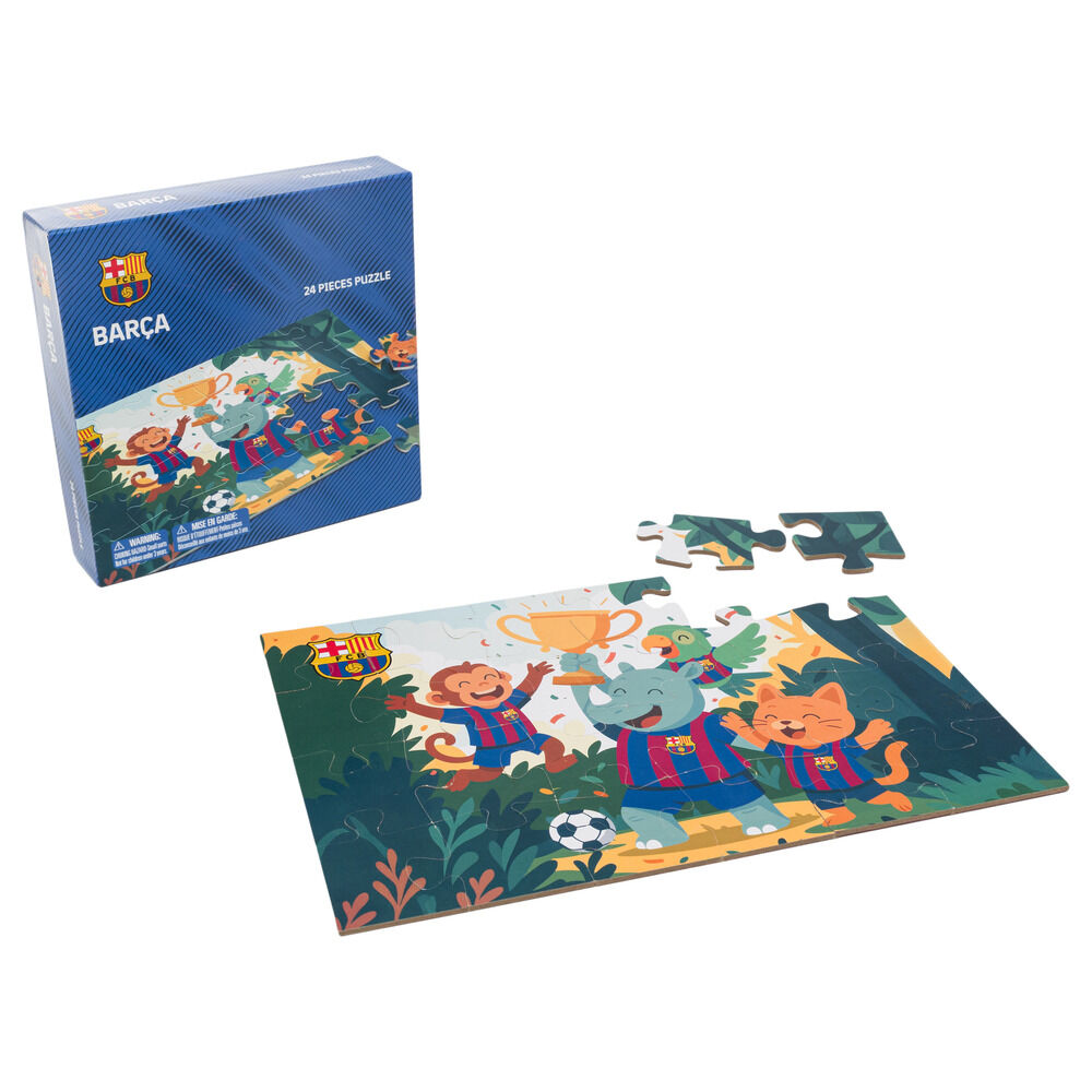 Puzzle F.C. Barcelona 24pzs - Frikibase.com