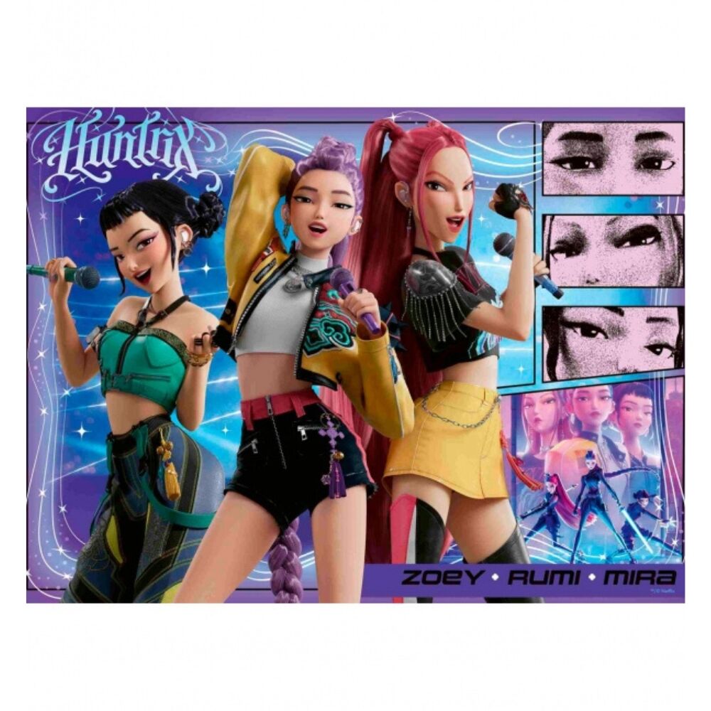 Puzzle K-Pop Demon Hunters XXL 100pzs - Frikibase.com
